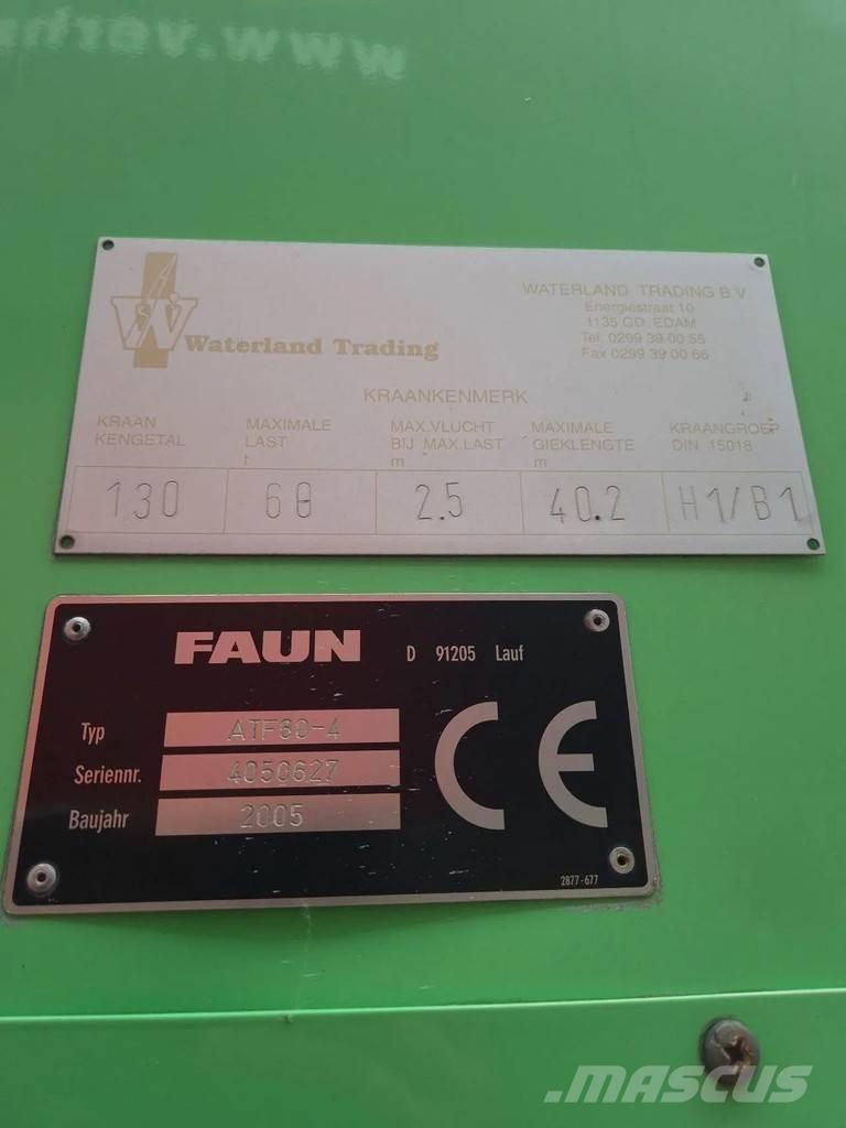 Faun ATF 60-4 Всъдеходни кранове