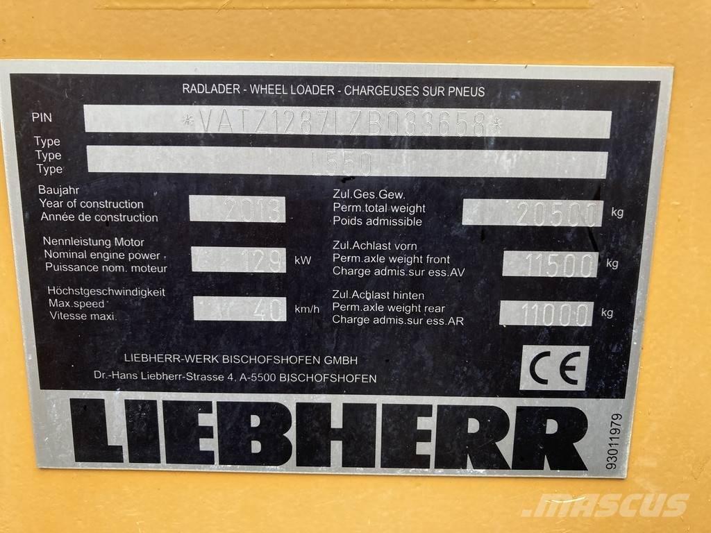 Liebherr L 550 Колесни товарачи