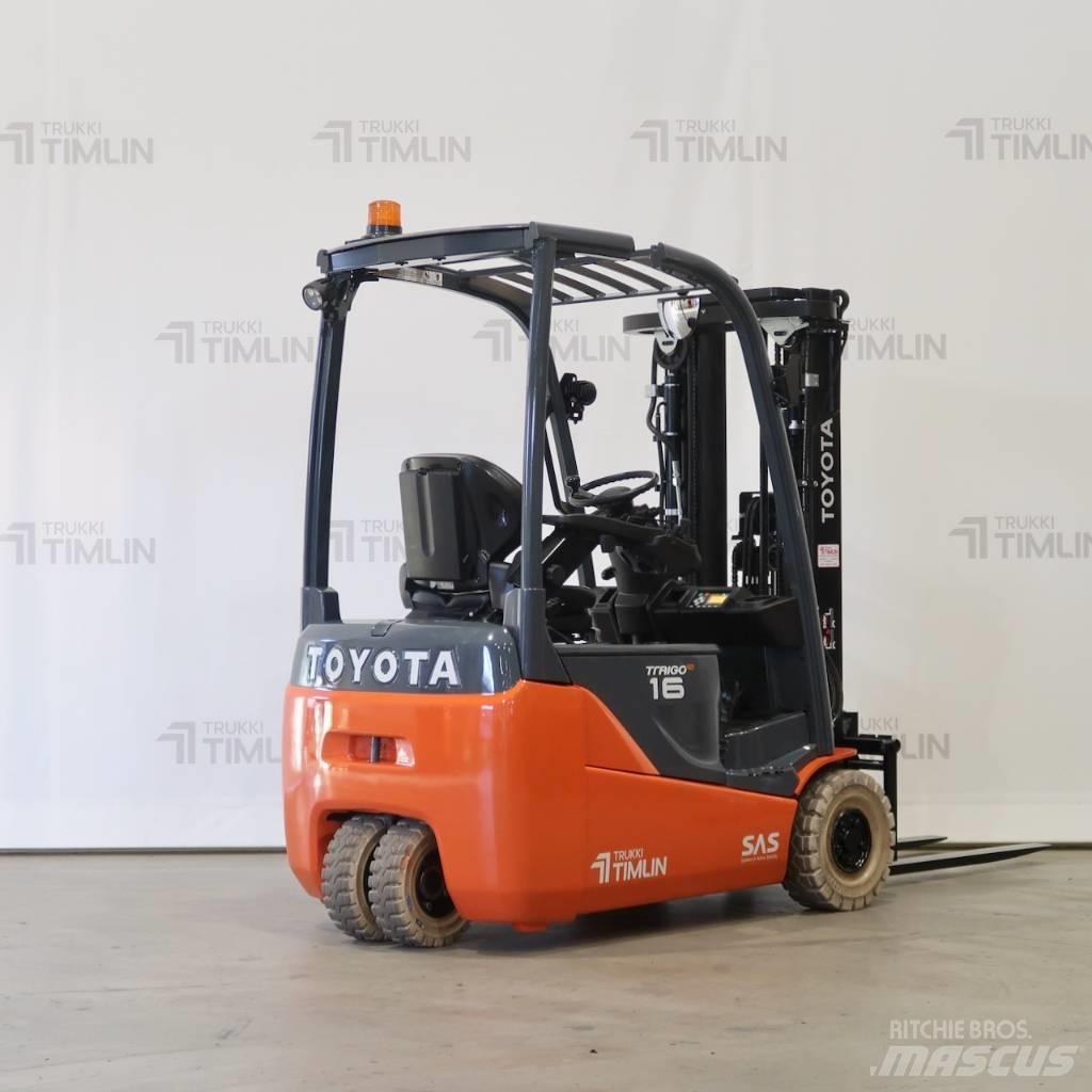Toyota 8FBEK16T Електрически вилични кари-повдигачи