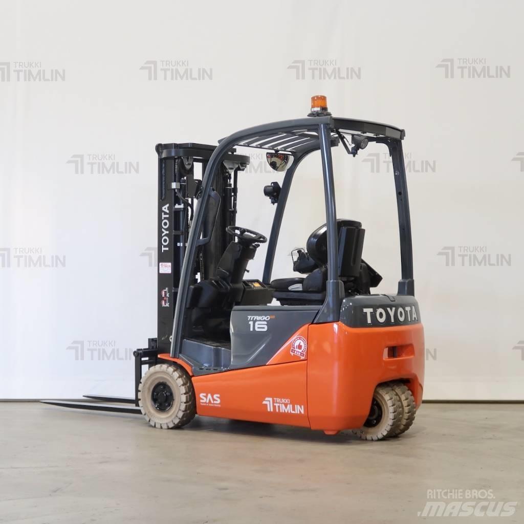 Toyota 8FBEK16T Електрически вилични кари-повдигачи