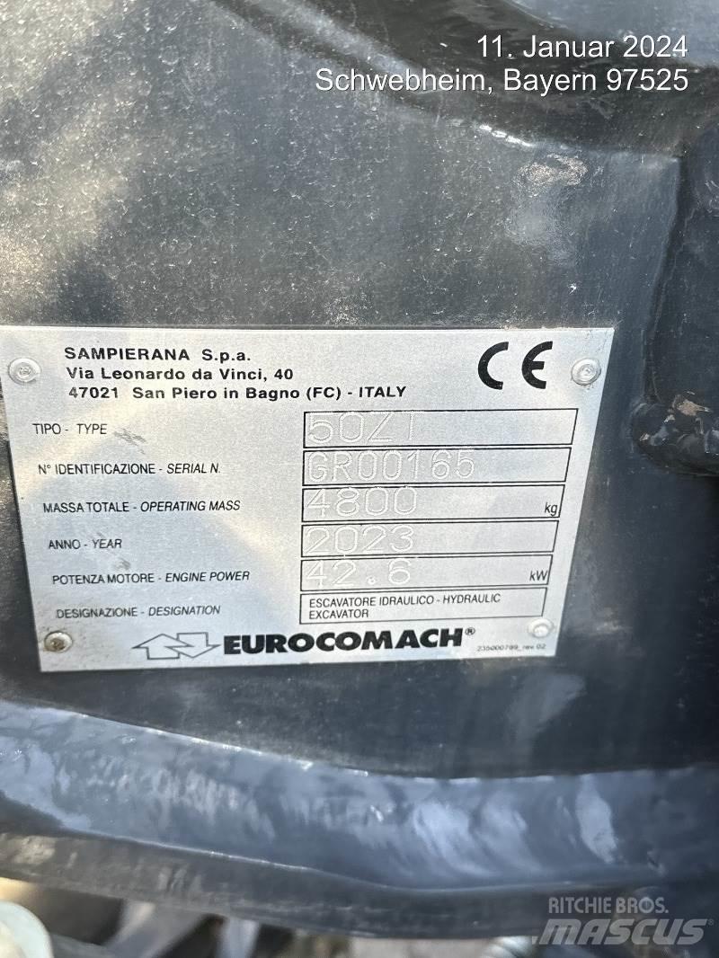 Eurocomach 50ZT Мини екскаватори < 7 т