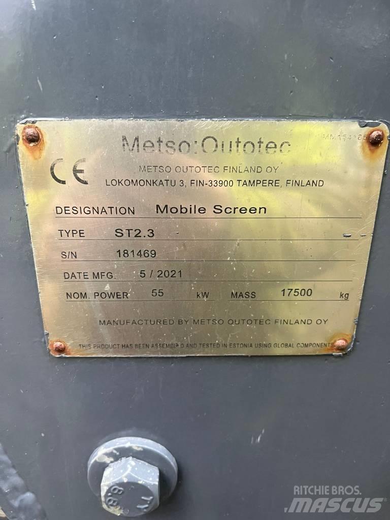Metso ST2.3 Мобилни скрийнери
