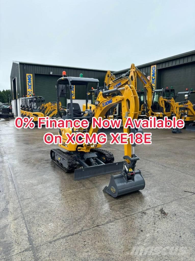 XCMG XE18E Мини екскаватори < 7 т