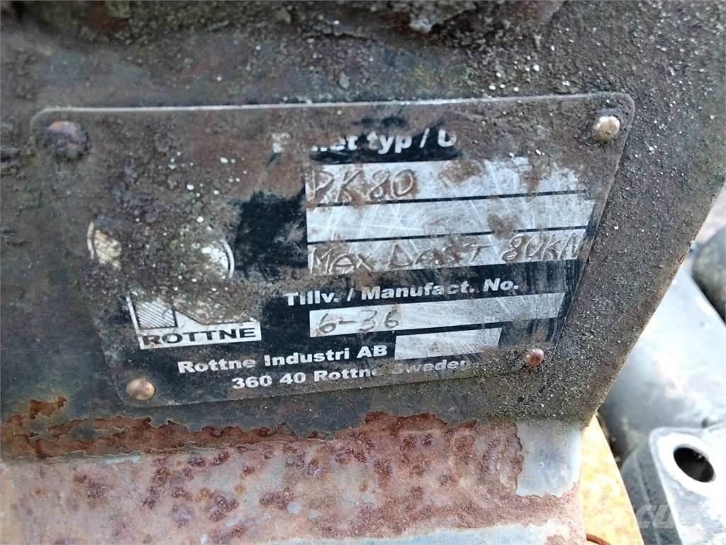 Rottne RK80 Претоварващи кранове