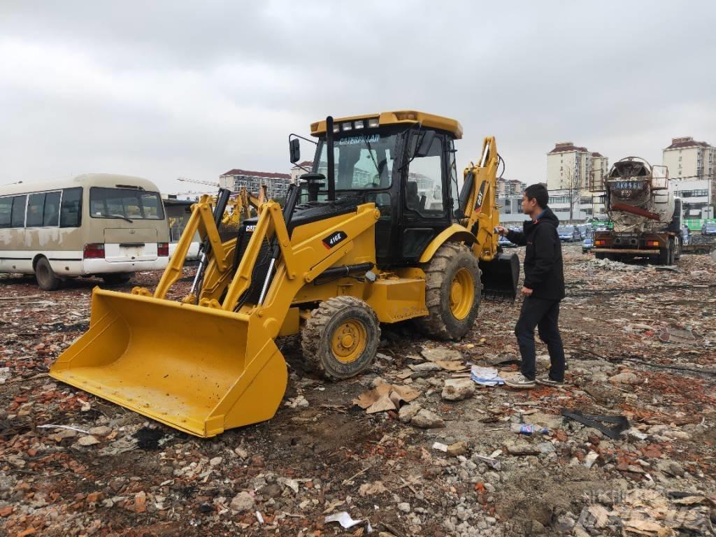 CAT 416 E Товарач със заден ексватор