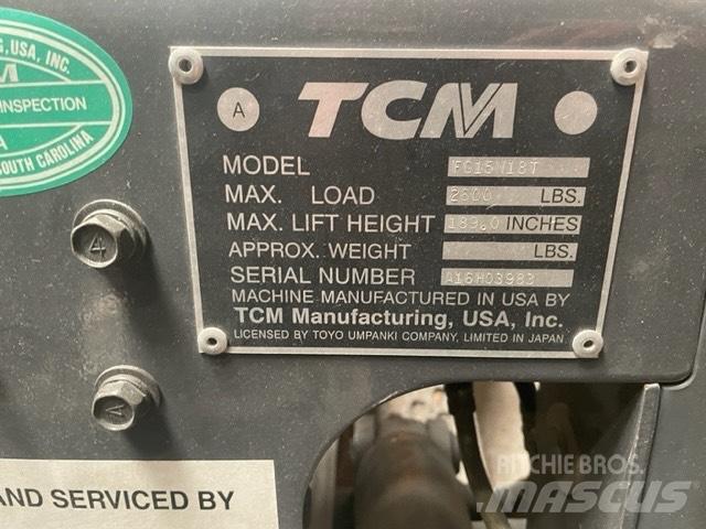 TCM FG15N18T Камиони за херавни местности