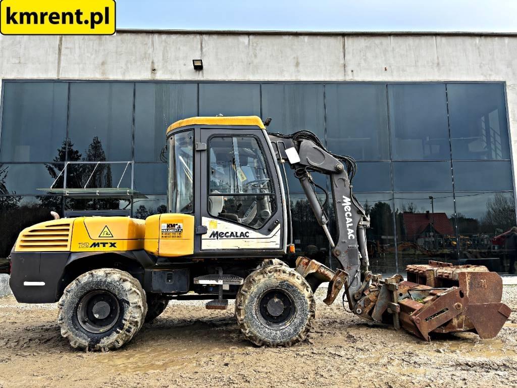 Mecalac 12 M TX Товарач със заден ексватор