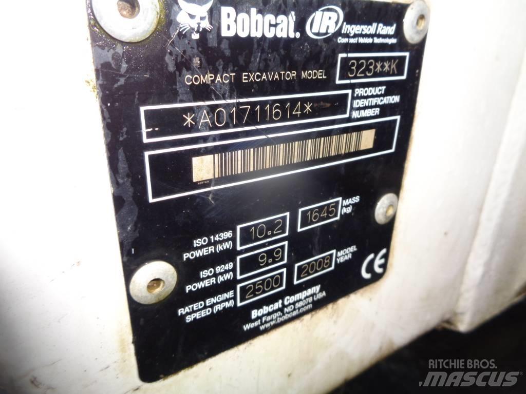 Bobcat 323 Мини екскаватори < 7 т