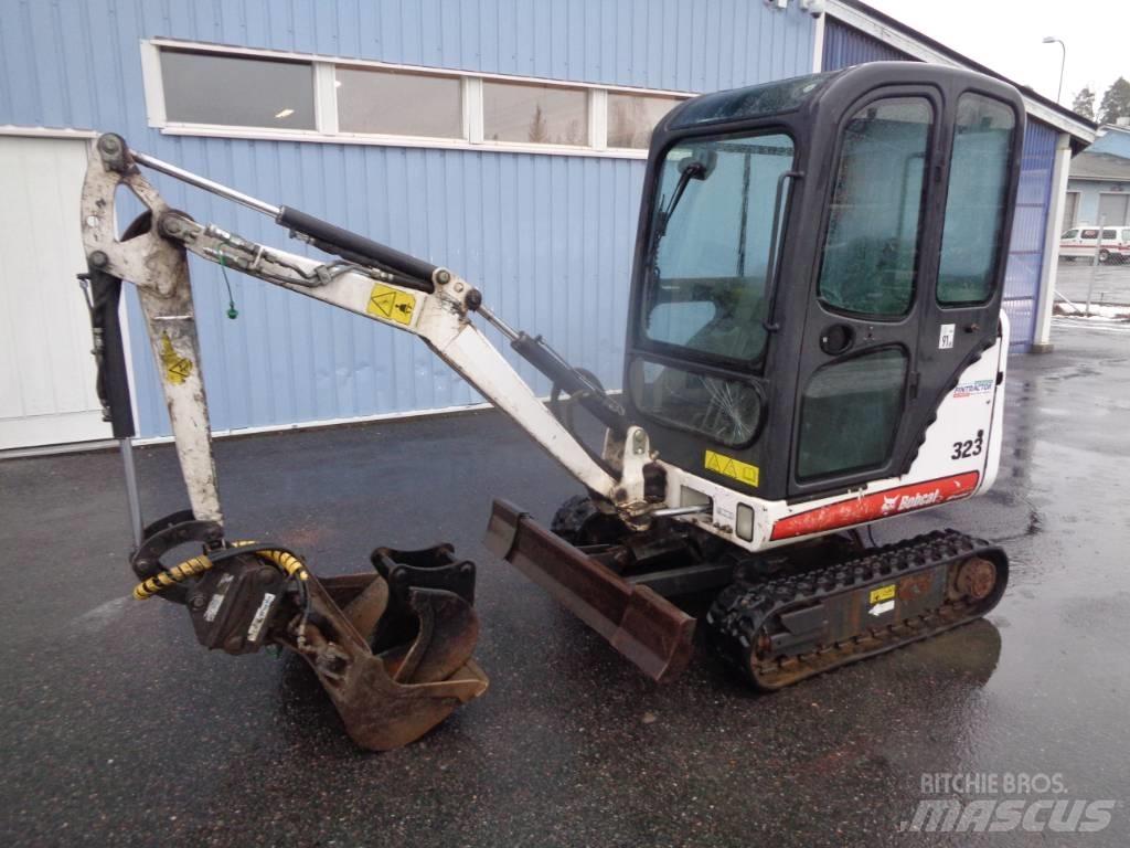 Bobcat 323 Мини екскаватори < 7 т