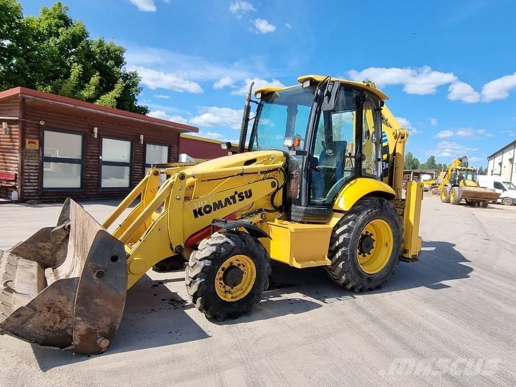 Komatsu WB 93 S-5EO Товарач със заден ексватор