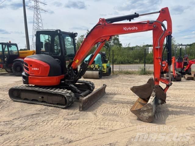 Kubota U 55-4 Мини екскаватори < 7 т