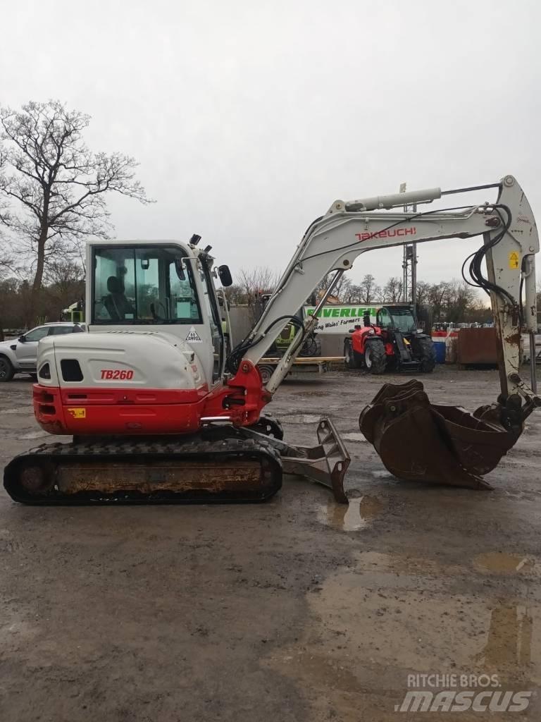 Takeuchi TB 260 Мини екскаватори < 7 т