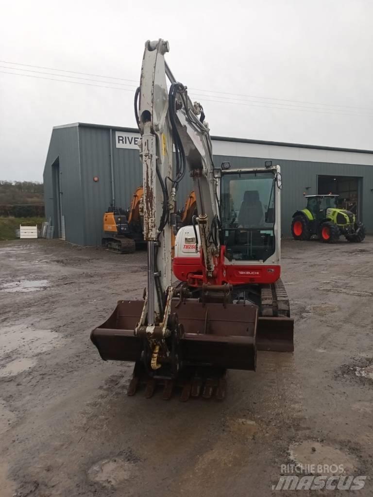 Takeuchi TB 260 Мини екскаватори < 7 т