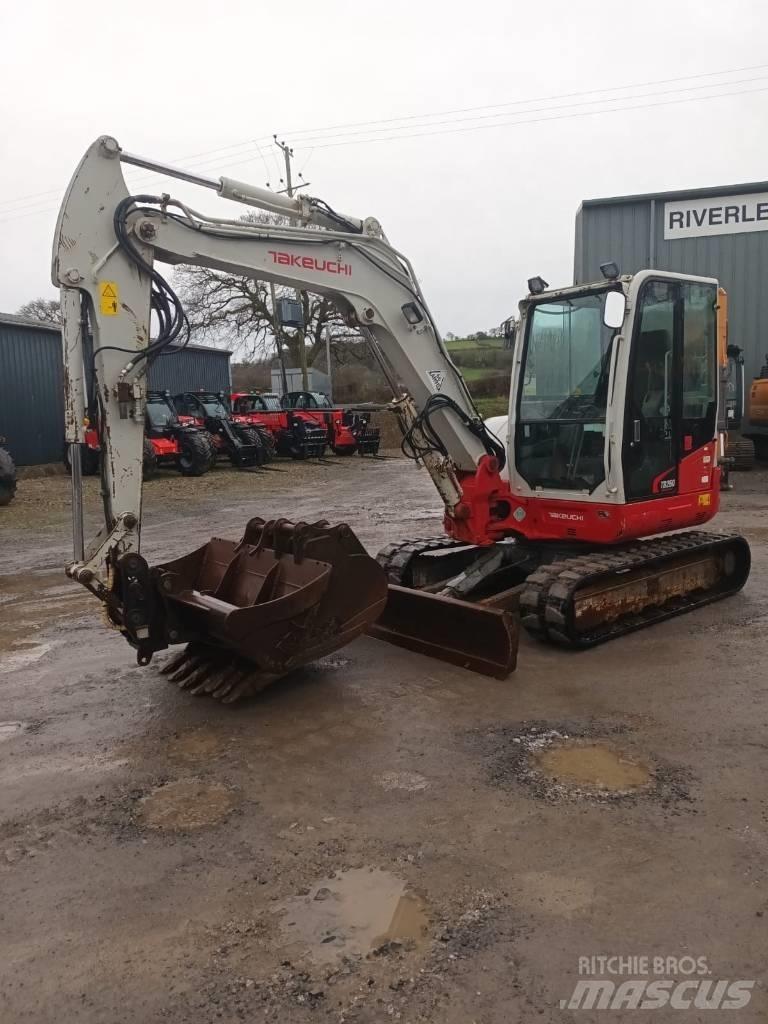Takeuchi TB 260 Мини екскаватори < 7 т