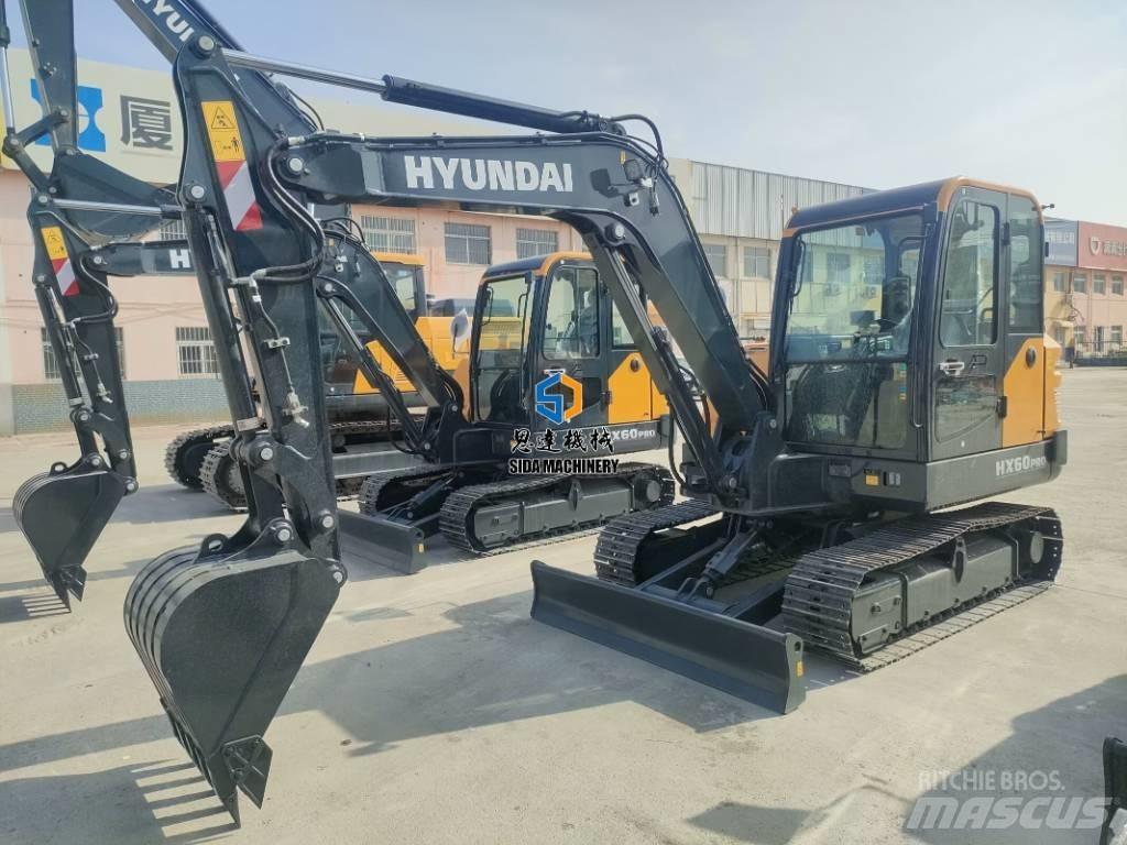 Hyundai HX60Pro Мини екскаватори < 7 т