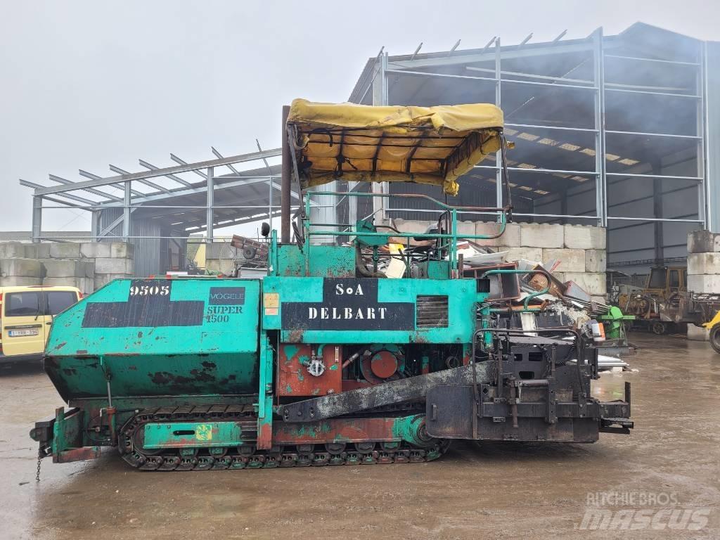 Vögele Super 1500 Машини за асфалт
