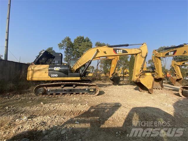 CAT 329D Верижен екскаватор
