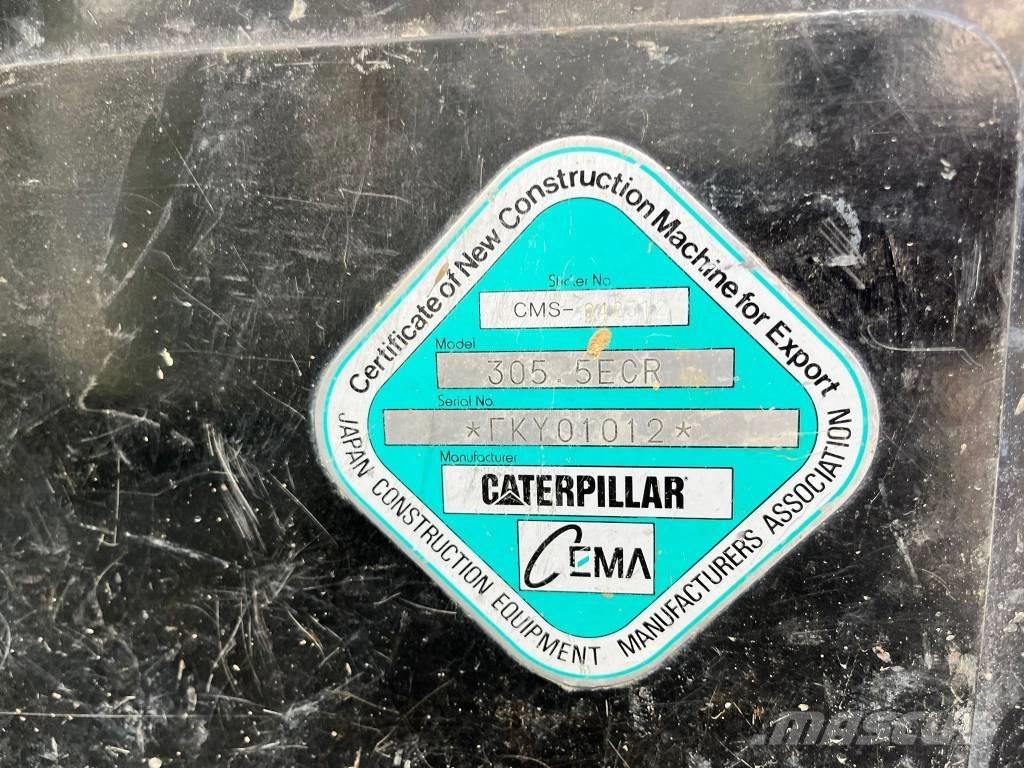 CAT 305.5 Мини екскаватори < 7 т