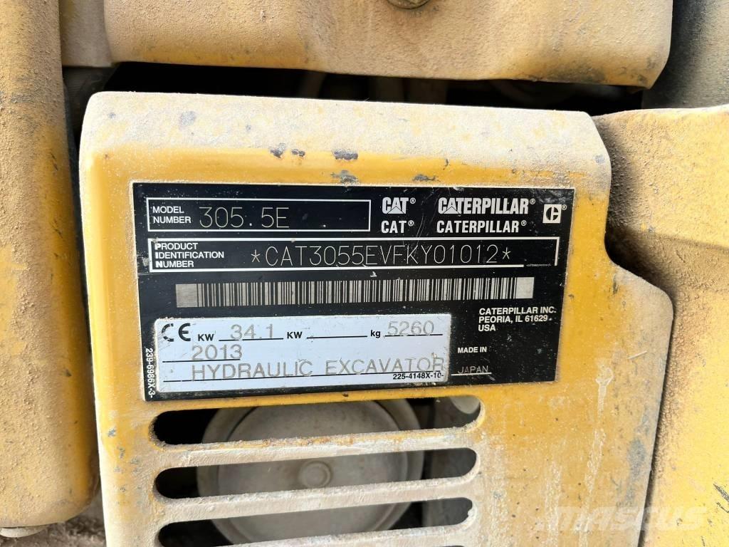 CAT 305.5 Мини екскаватори < 7 т