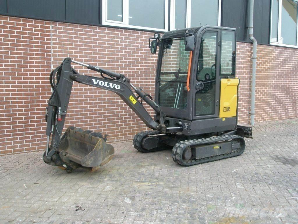 Volvo ECR18E Мини екскаватори < 7 т
