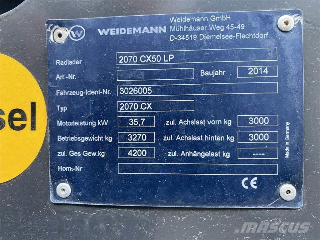 Weidemann 2070 Многофункционални товарачи