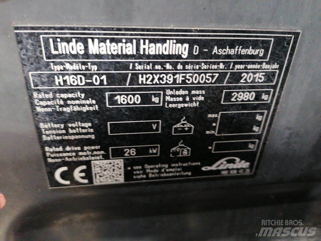 Linde H16D-01 Дизелови камиони