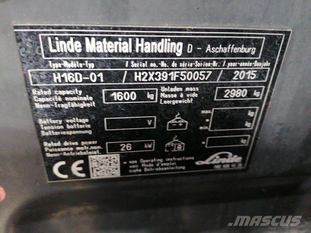 Linde H16D-01 Дизелови камиони