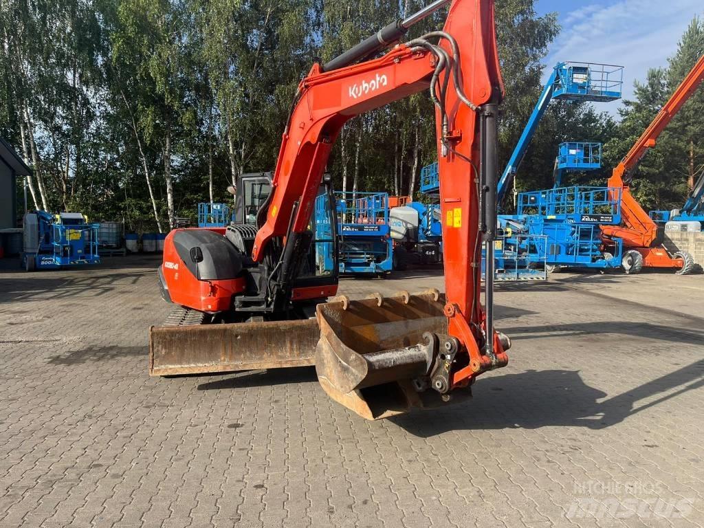 Kubota KX 080-4 Средни екскаватори 7т - 12т