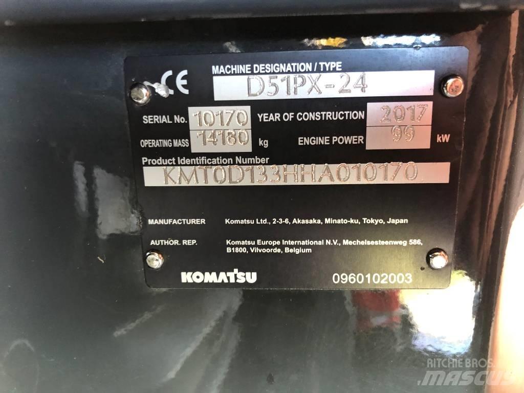 Komatsu D51PX-24 Верижни булдозери
