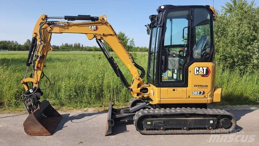 CAT 302.7 DCR 07A Мини екскаватори < 7 т