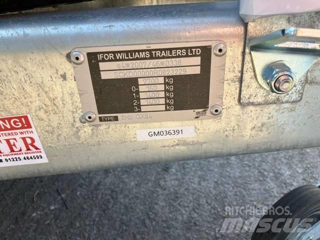 Ifor Williams GX 84 Нискотоварачи