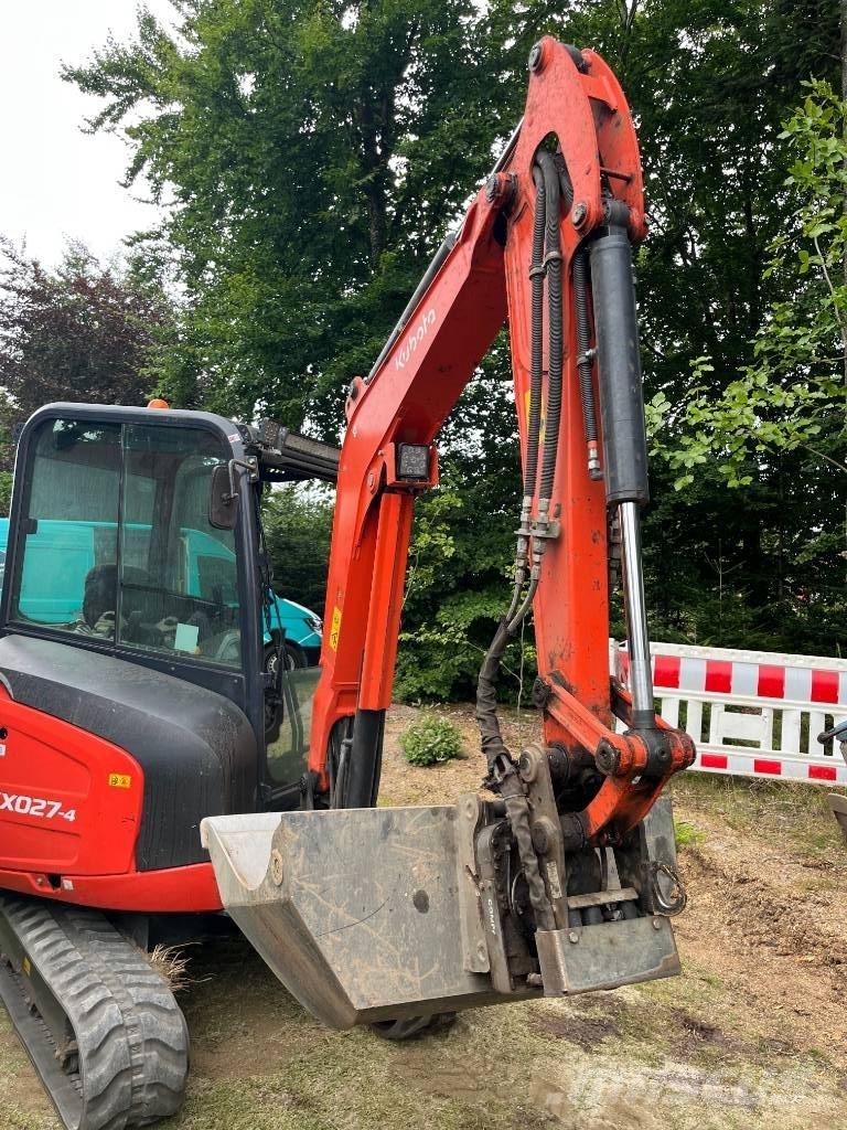 Kubota KX 027-4 Мини екскаватори < 7 т