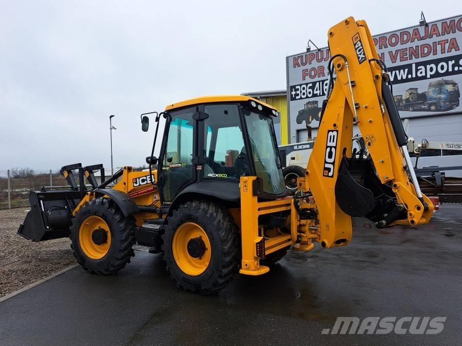 JCB 4 CX SITEMASTER Товарач със заден ексватор