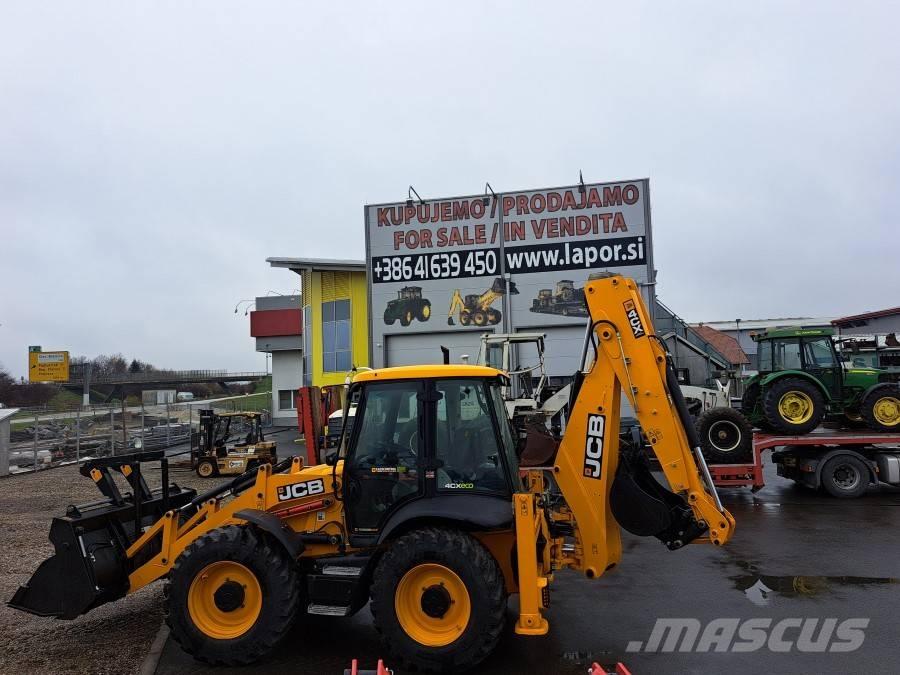 JCB 4 CX SITEMASTER Товарач със заден ексватор