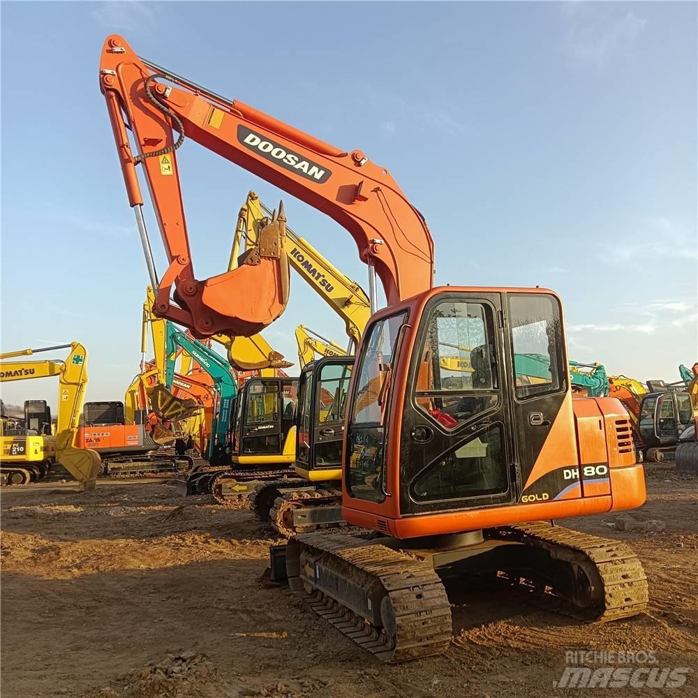 Doosan DH80G Верижен екскаватор