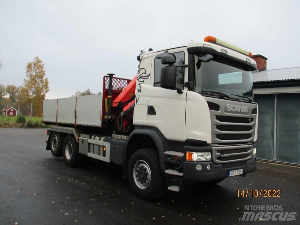 Scania G490cb6x4*4 Автокранове