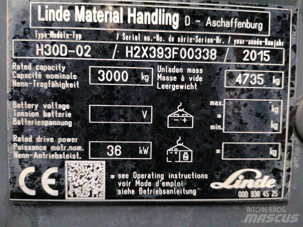 Linde H30D-02 Дизелови камиони