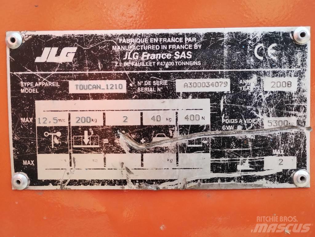 JLG Toucan 1210 Вертикални мачтови повдигачи
