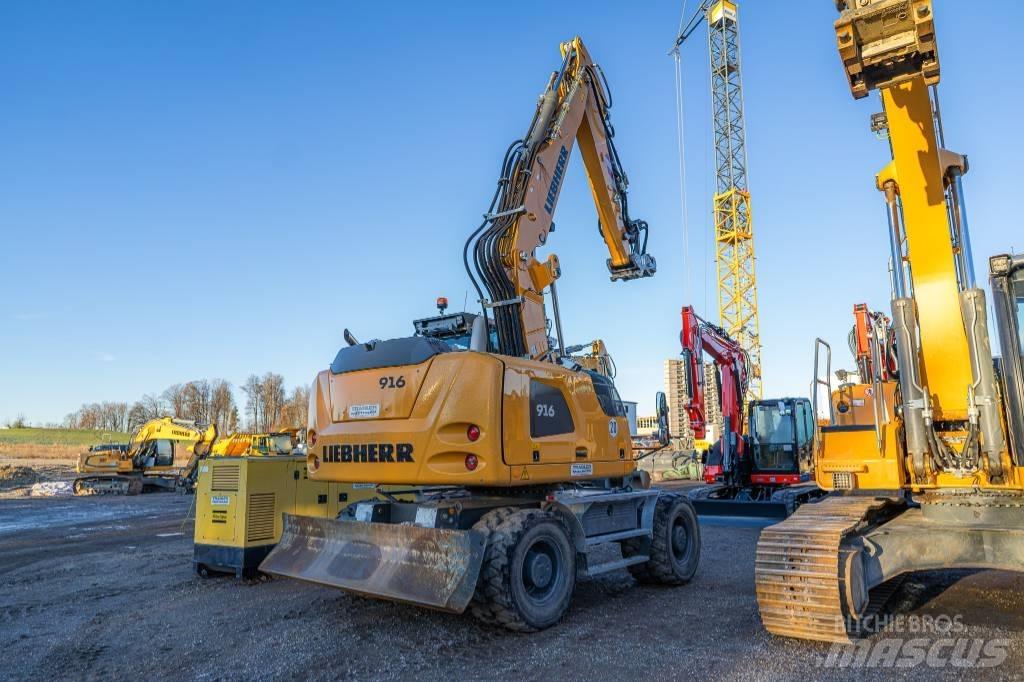 Liebherr A 916 Колесни екскаватори