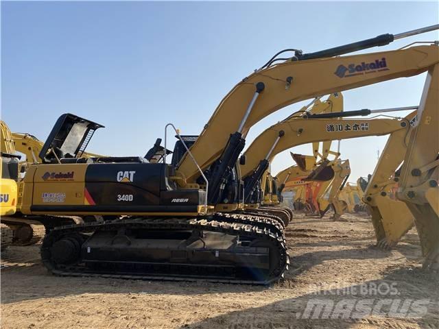CAT 340D Верижен екскаватор