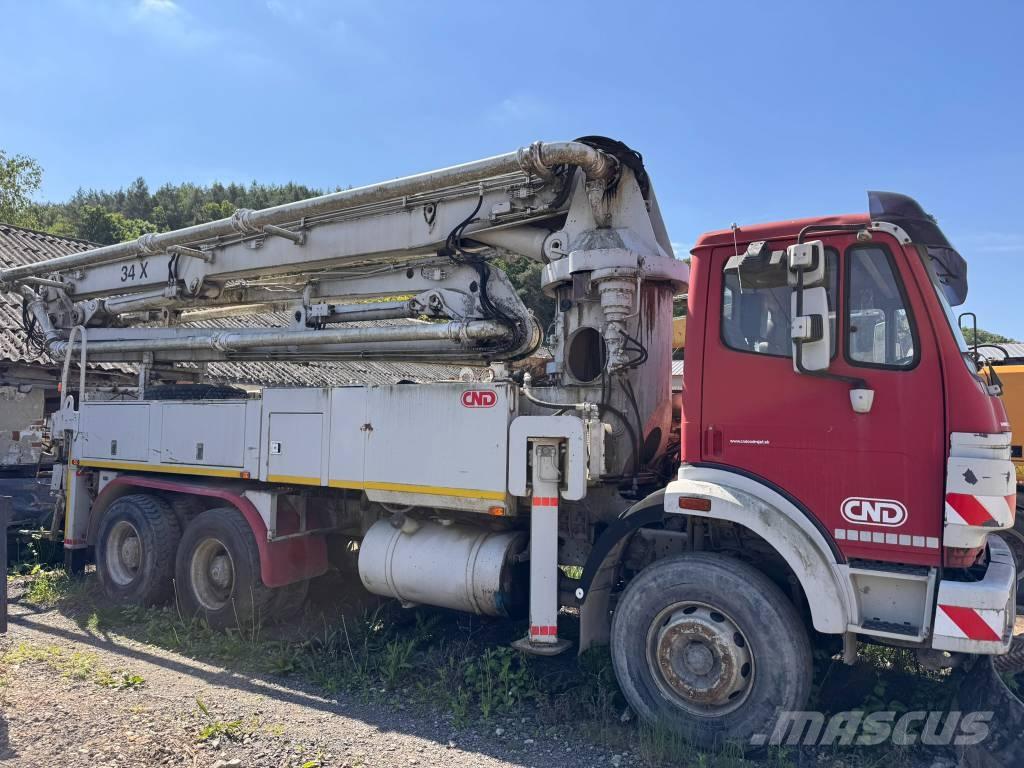 Mercedes-Benz 2631 Бетонопомпи
