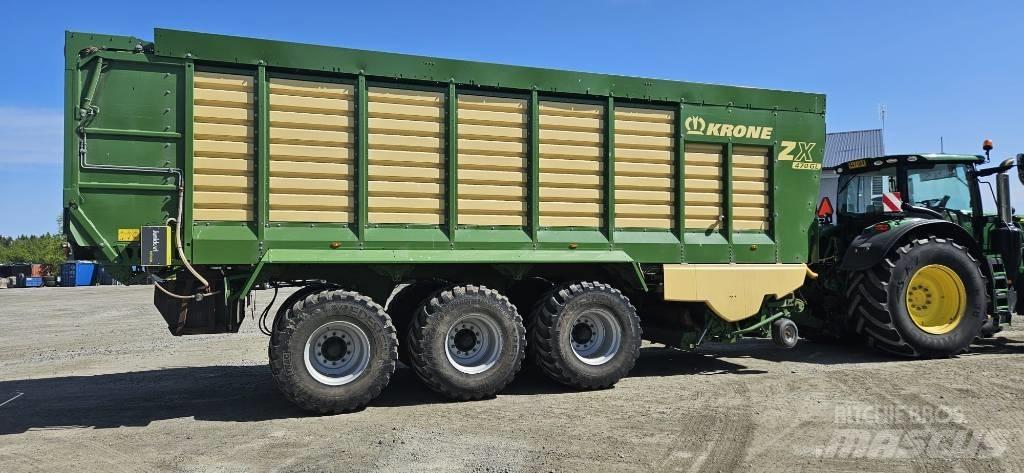 Krone ZX 470 GL Самотаварещи ремаркета