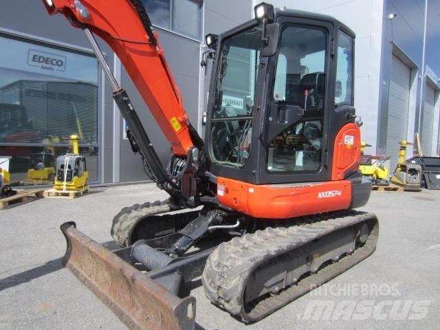 Kubota KX 057-4 Мини екскаватори < 7 т