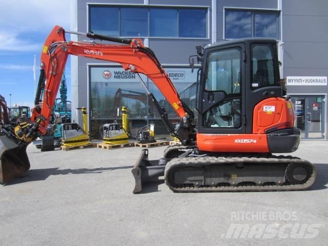 Kubota KX 057-4 Мини екскаватори < 7 т