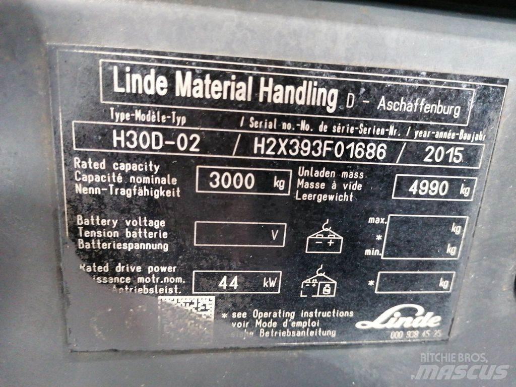 Linde H30D-02 Дизелови камиони