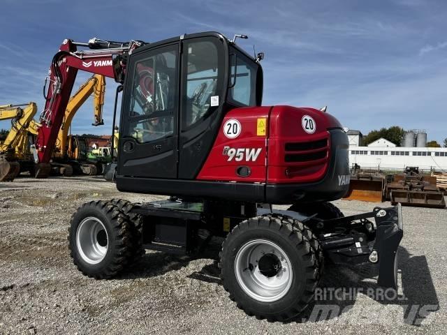 Yanmar B 95W Колесни екскаватори