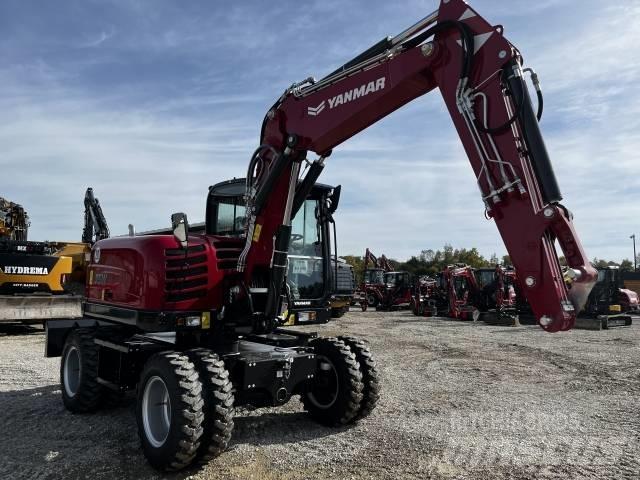 Yanmar B 95W Колесни екскаватори