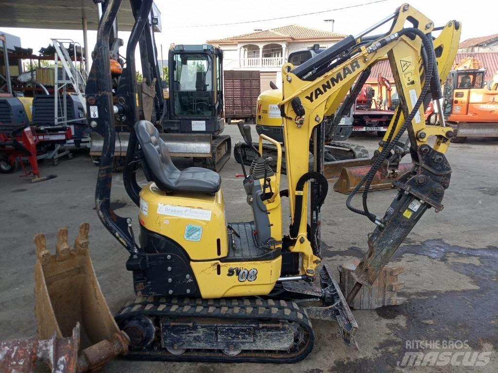 Yanmar SV08-1C Мини екскаватори < 7 т