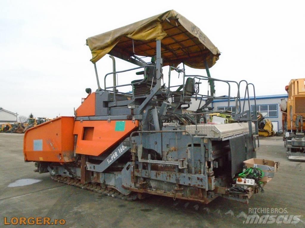 Vögele Super 1600 Машини за асфалт