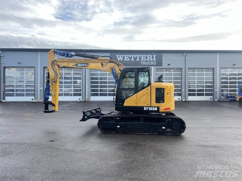 Sany SY155U Верижен екскаватор